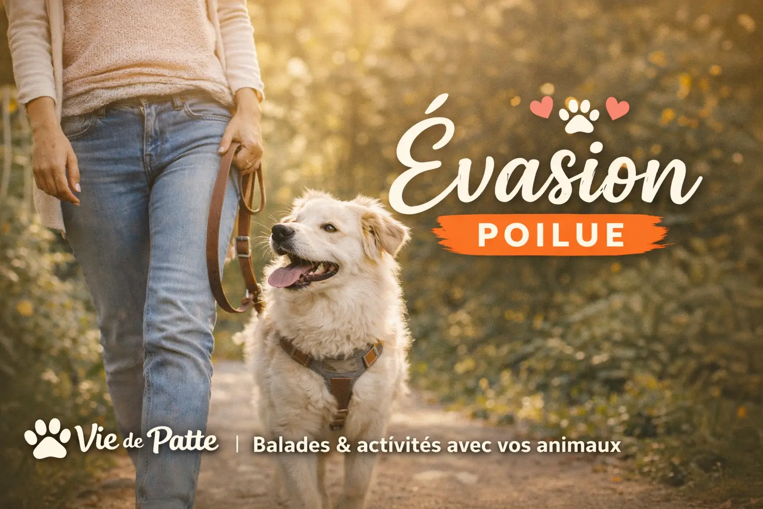 Promenades pour nos animaux - Evasion poilue Vie de Patte